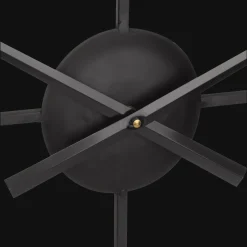 Bouclair Black Metal Wall Clock