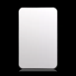 Best Bouclair Black Mirror with Rounded Corners