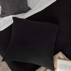 Online Bouclair Black Monroe Decorative Pillow
