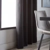 Outlet Bouclair Black Quincy Panel Curtain