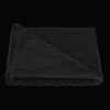 Hot Bouclair Black Ribbed Bath Towel