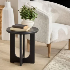 Clearance Bouclair Black Side Table