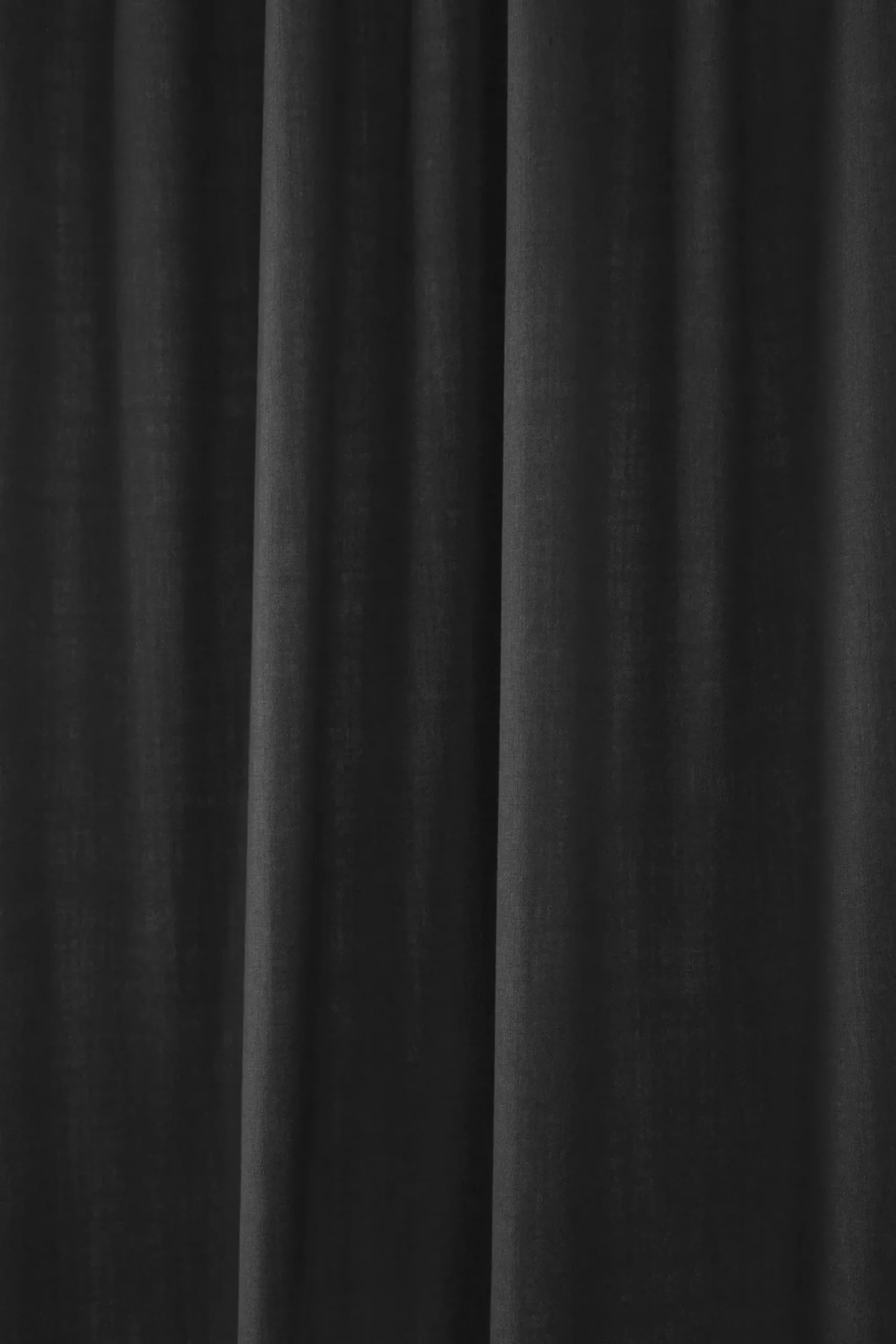 Sale Bouclair Black Taha Rod Pocket Back Tab Blackout Curtain