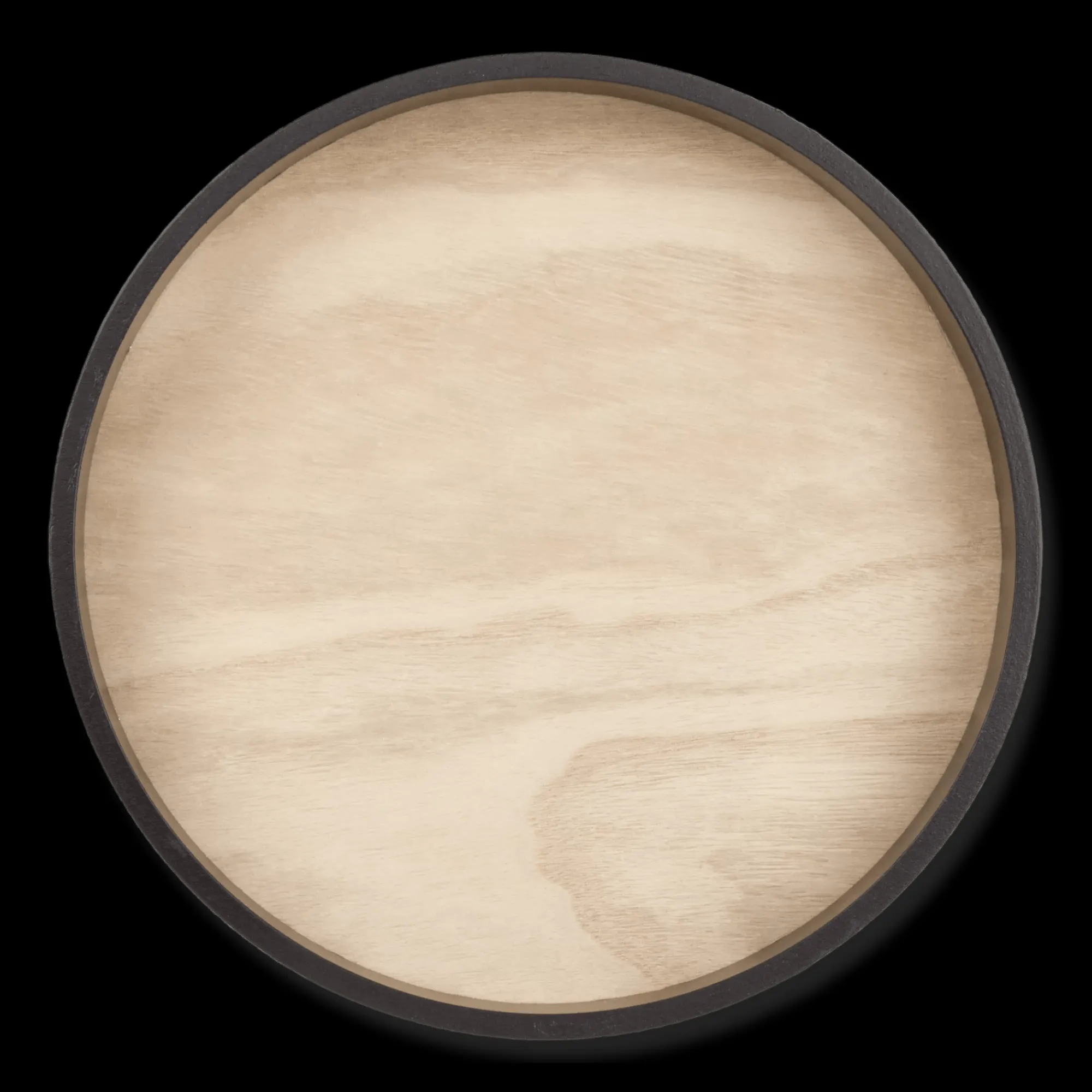 Sale Bouclair Black Tray & Natural Tray On Stand