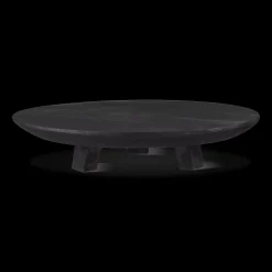 New Bouclair Black Wood Raised Tray