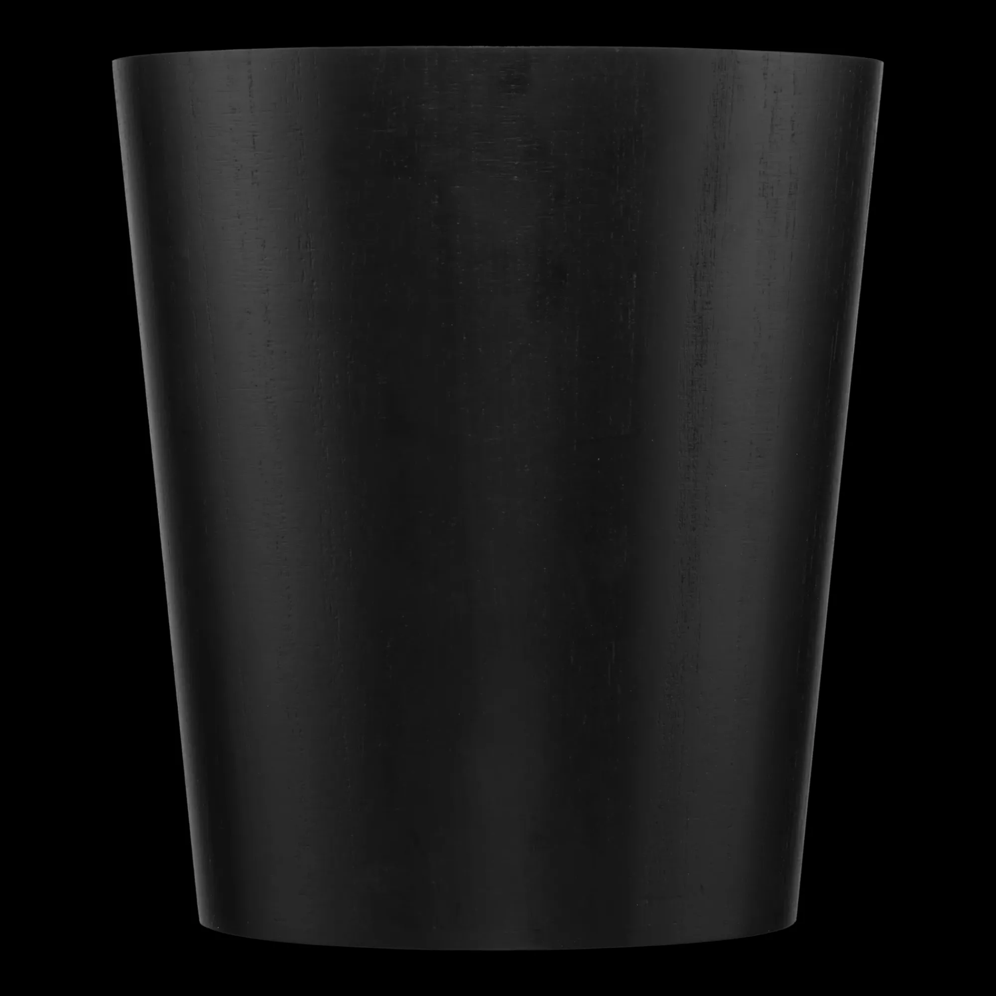 Best Bouclair Black Wood Waste Bin