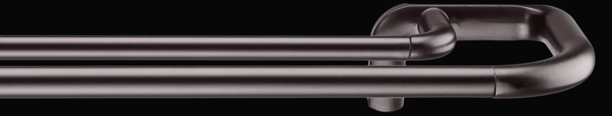 New Bouclair Blackout Curtains Double Rod Set - Diameter 19mm