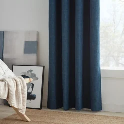 Clearance Bouclair Blue Chita Blackout Curtain