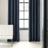 New Bouclair Blue Darja Blackout Curtain