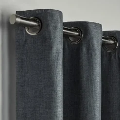 New Bouclair Blue Darja Blackout Curtain