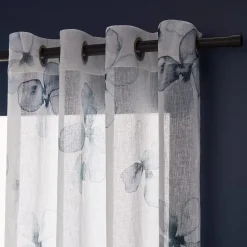 Discount Bouclair Blue Nima Sheer Curtain
