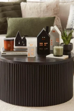 Bouclair Green Tea Candle with Wooden Lid