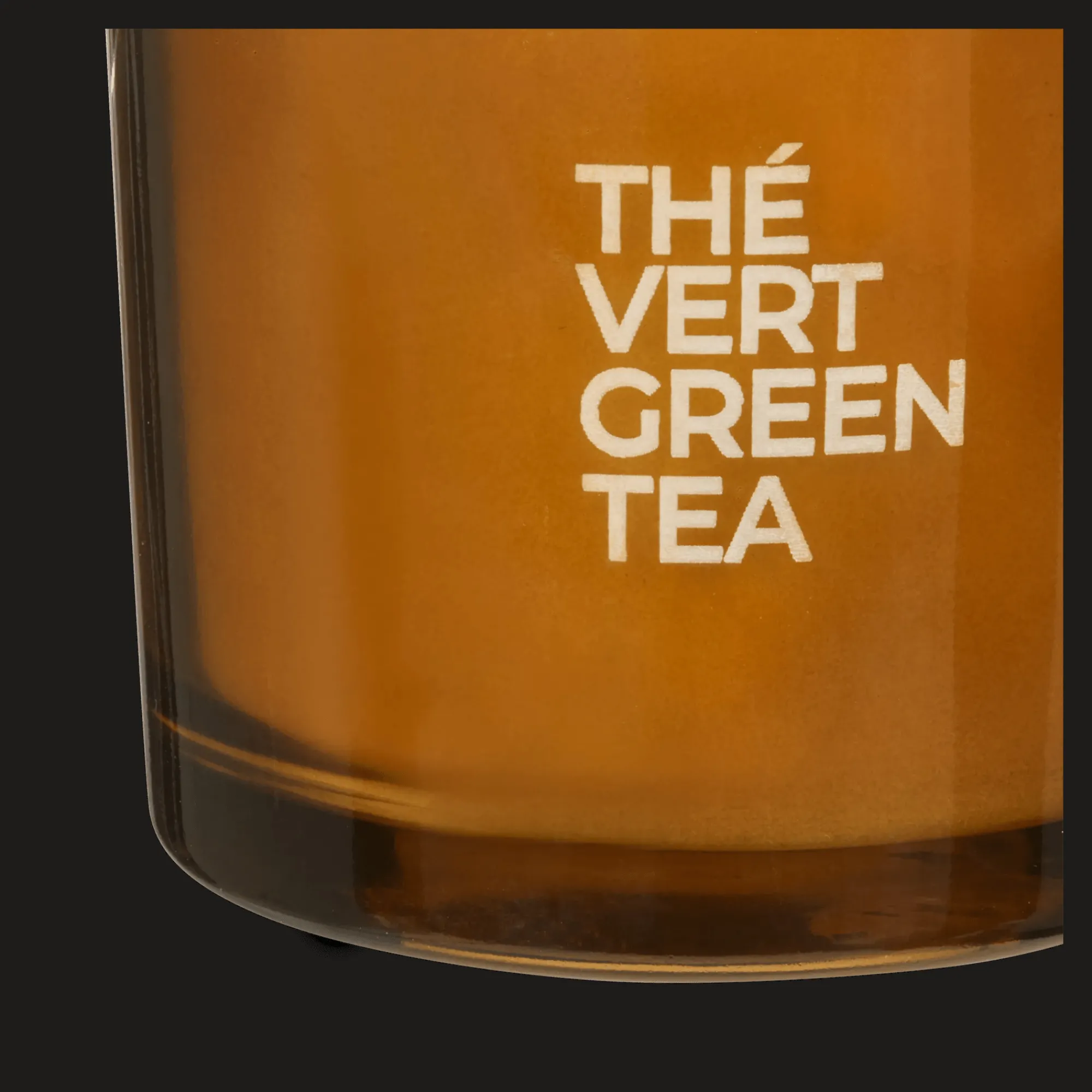 Bouclair Green Tea Candle with Wooden Lid