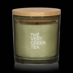 Best Bouclair Green Tea Candle with Wooden Lid