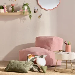 New Bouclair Boucle Floral Stool