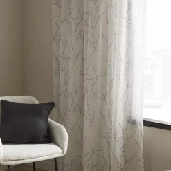 Discount Bouclair Branch Sheer Curtain