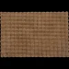 Clearance Bouclair Brown Bubble Faux Fur Rug