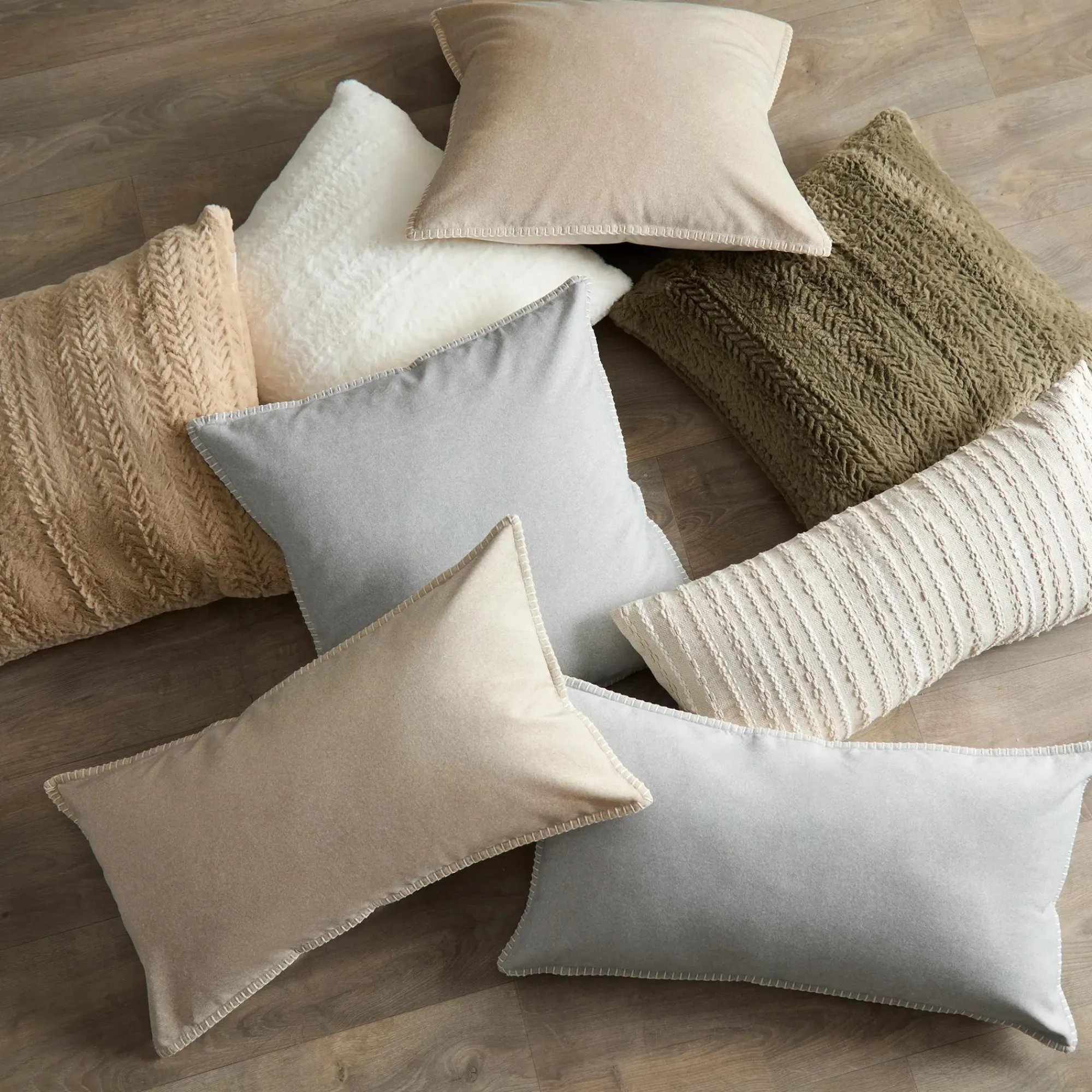 Sale Bouclair Brown Set of 2 Ellyn Decorative Pillow