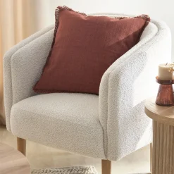 Online Bouclair Brown Taha Decorative Pillow