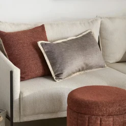 Online Bouclair Brown Taha Decorative Pillow