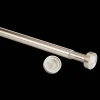Bouclair Brushed Nickel Curtain Tension Rod - Diameter 22/25 mm