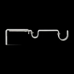 Outlet Bouclair Brushed Nickel Double Brackets
