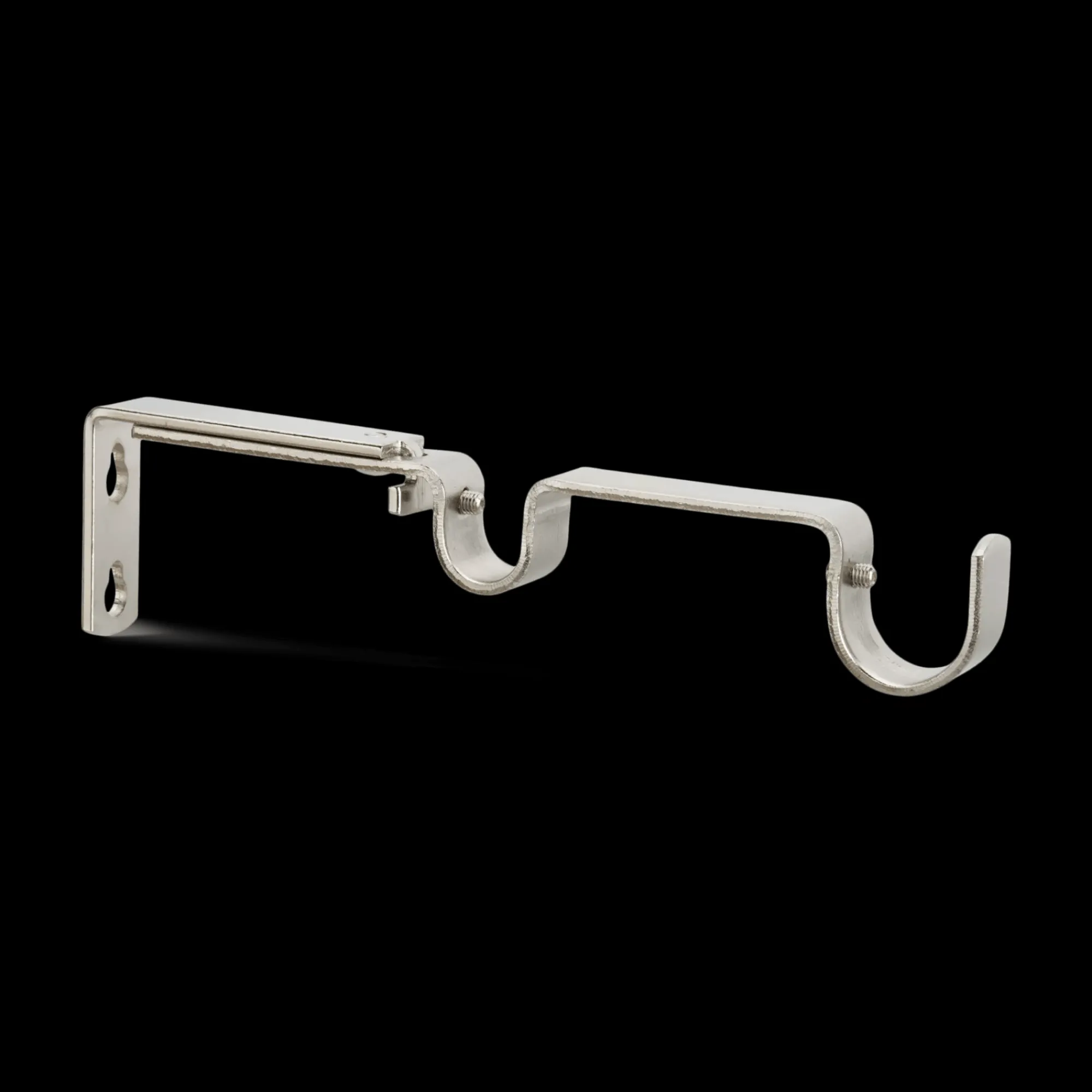Outlet Bouclair Brushed Nickel Double Brackets
