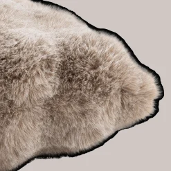 Best Bouclair Bubble Faux Fur Decorative Pillow