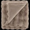 Clearance Bouclair Bubble Faux Fur Throw