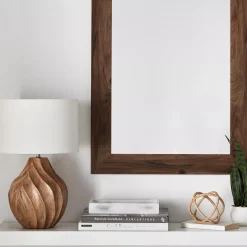 Discount Bouclair Carved Wood Table Lamp