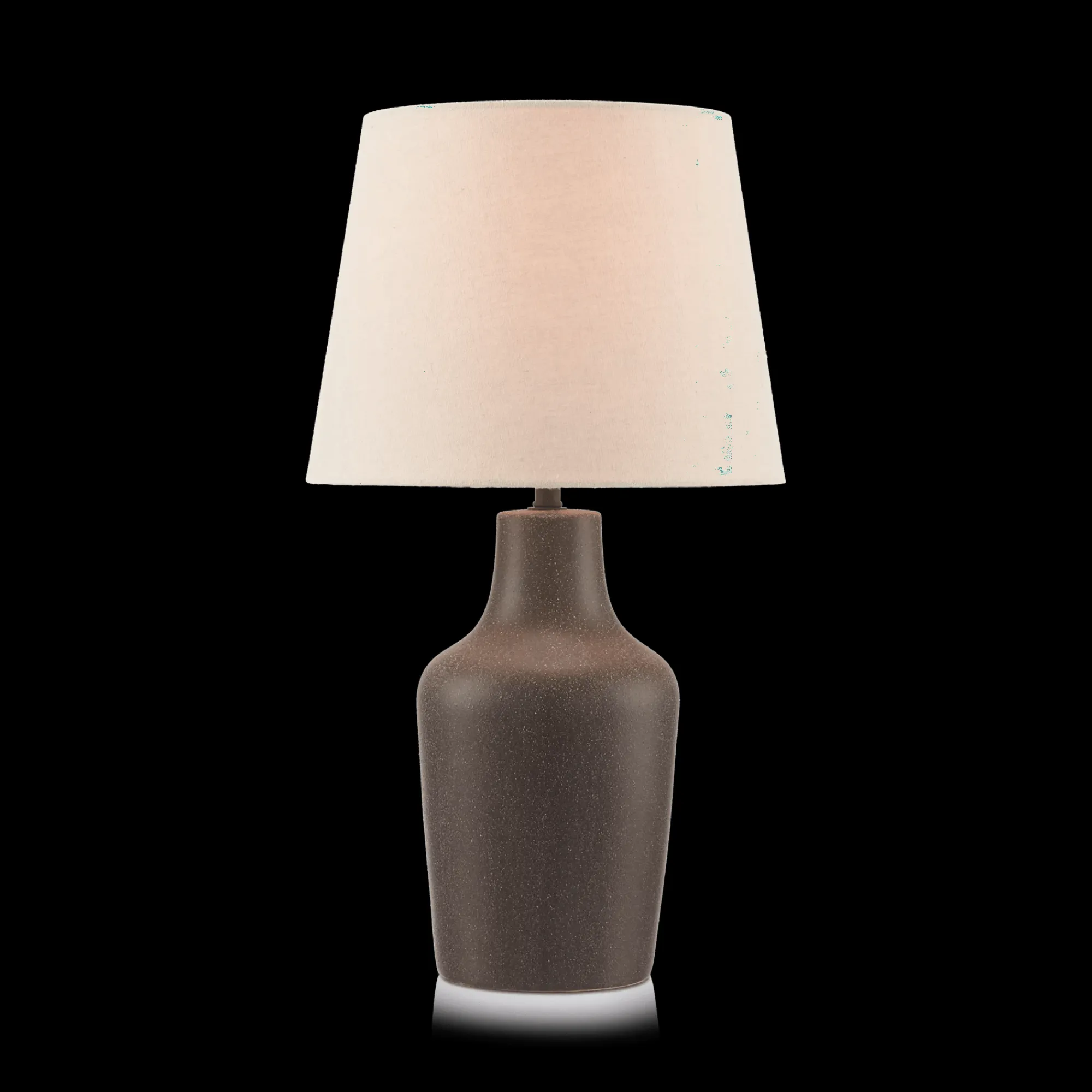 Clearance Bouclair Ceramic and Linen Table Lamp