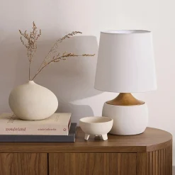 Sale Bouclair Ceramic and Wood Table Lamp