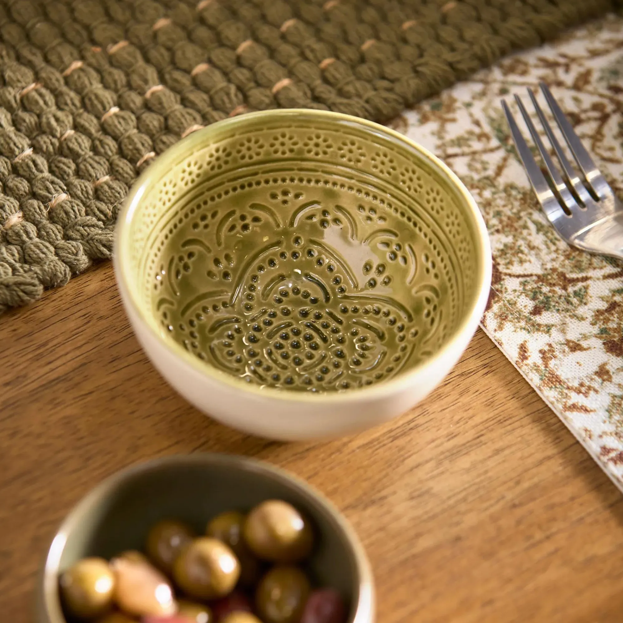 Hot Bouclair Ceramic Bowl Artwork