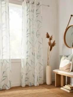 Outlet Bouclair Ceramic Engraved Floor Vase