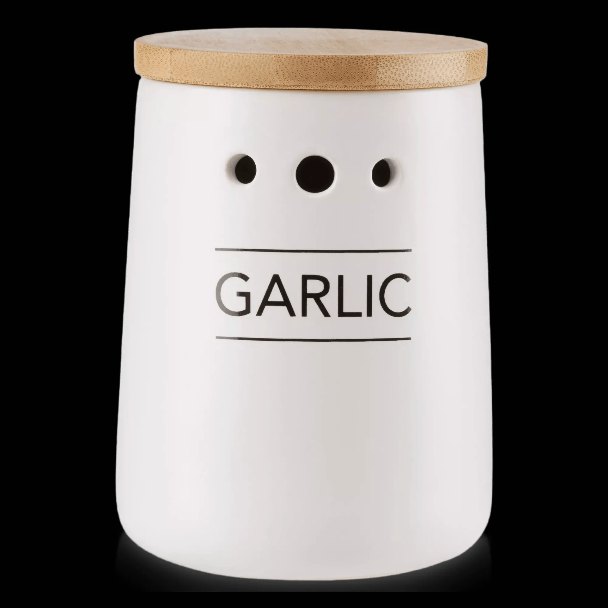 Online Bouclair Ceramic Garlic Container