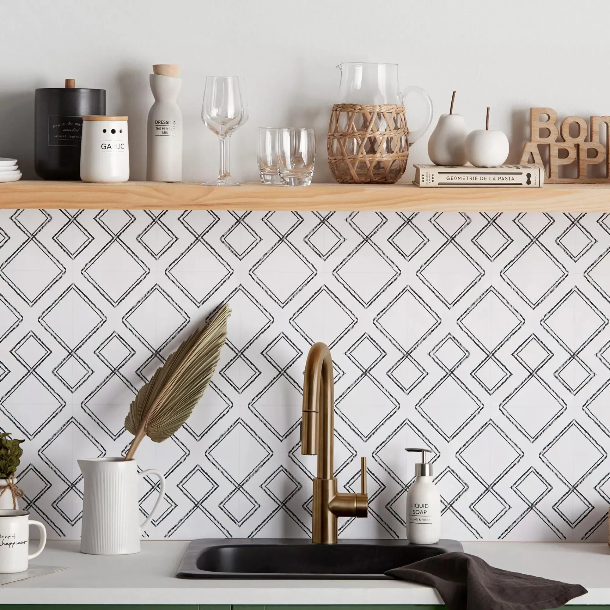 Online Bouclair Ceramic Garlic Container