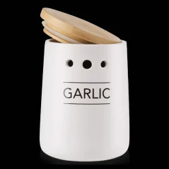 Online Bouclair Ceramic Garlic Container