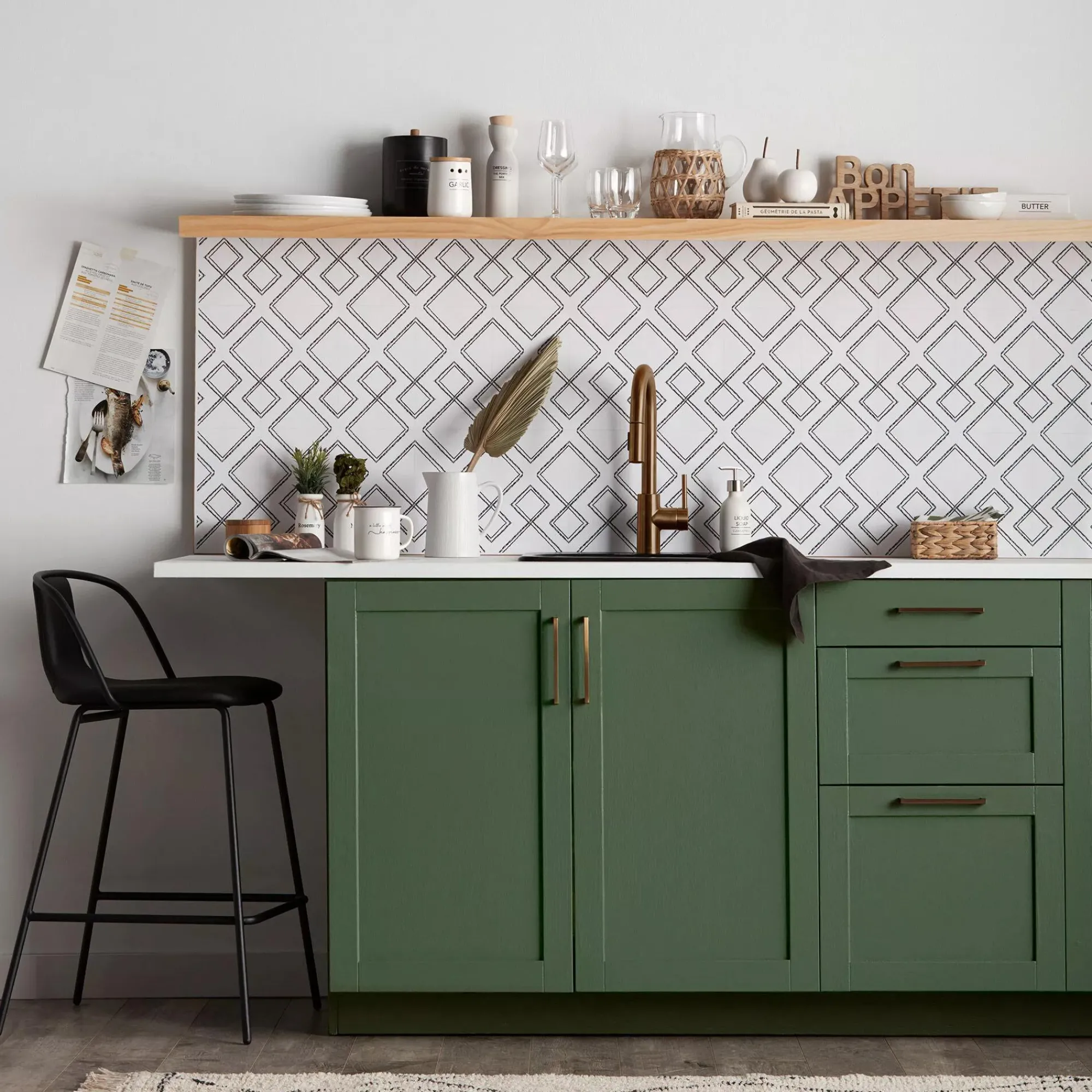 Online Bouclair Ceramic Garlic Container