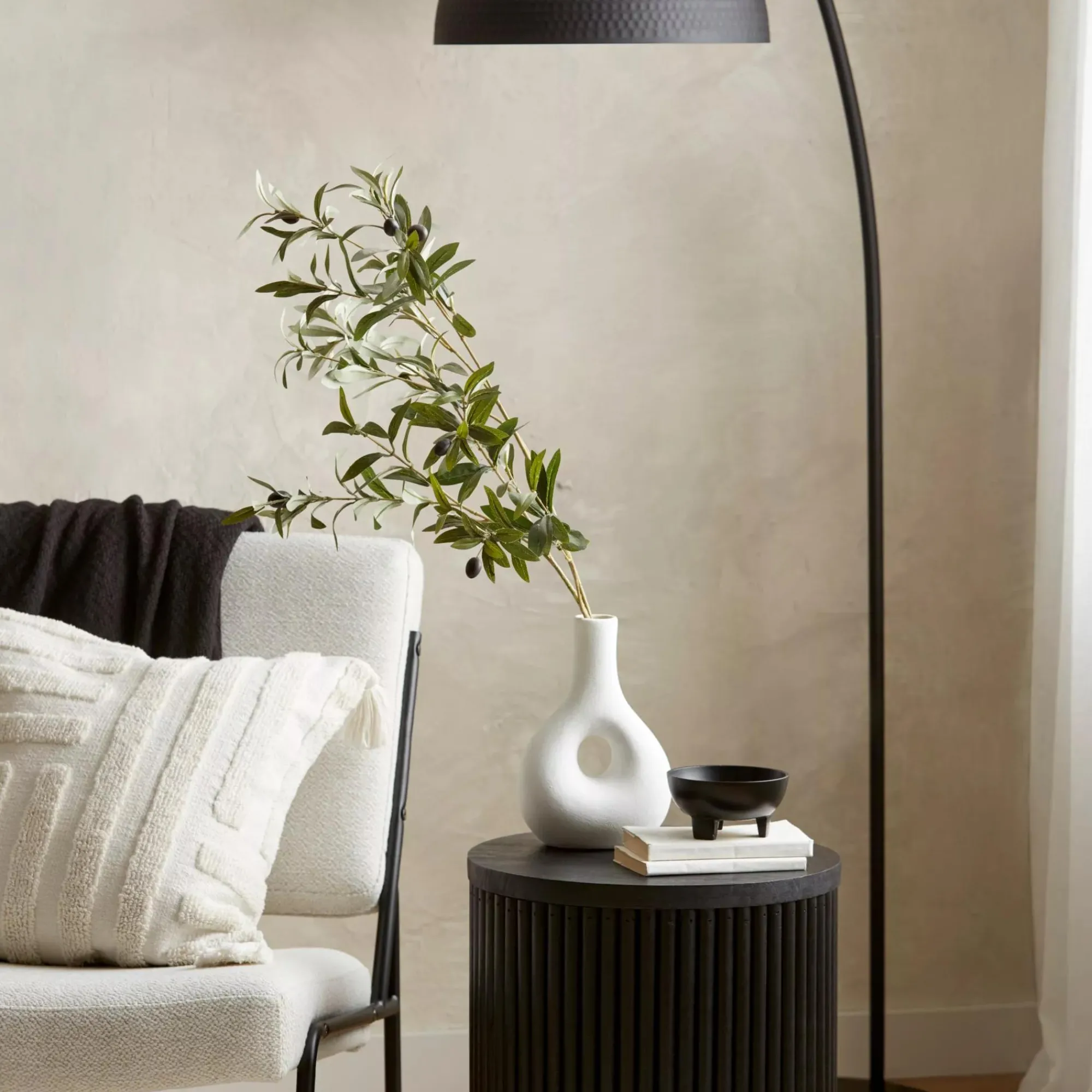 Bouclair Ceramic Loop Vase