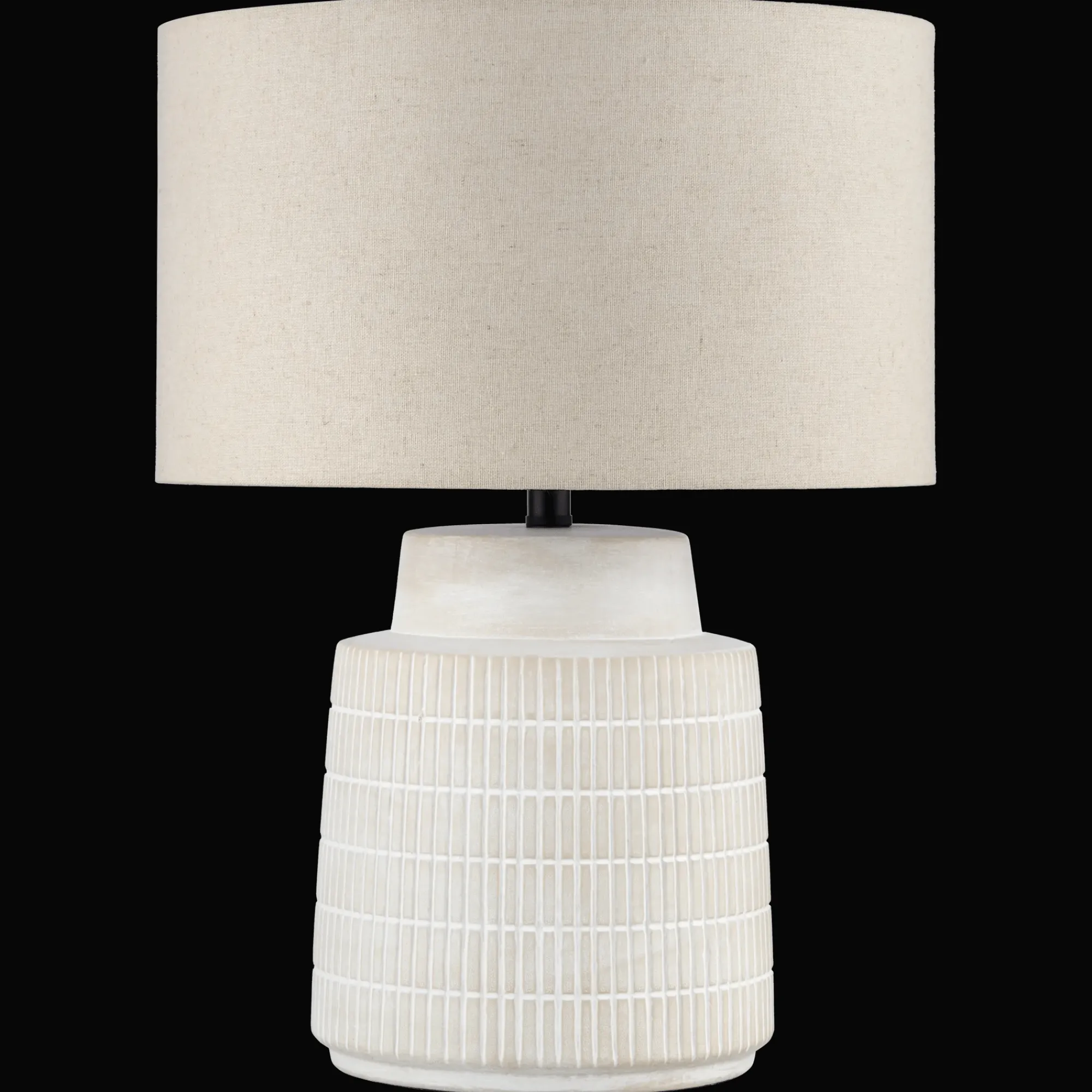 Sale Bouclair Ceramic Ribbed Table Lamp