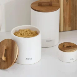 Best Bouclair Ceramic Salt Jar