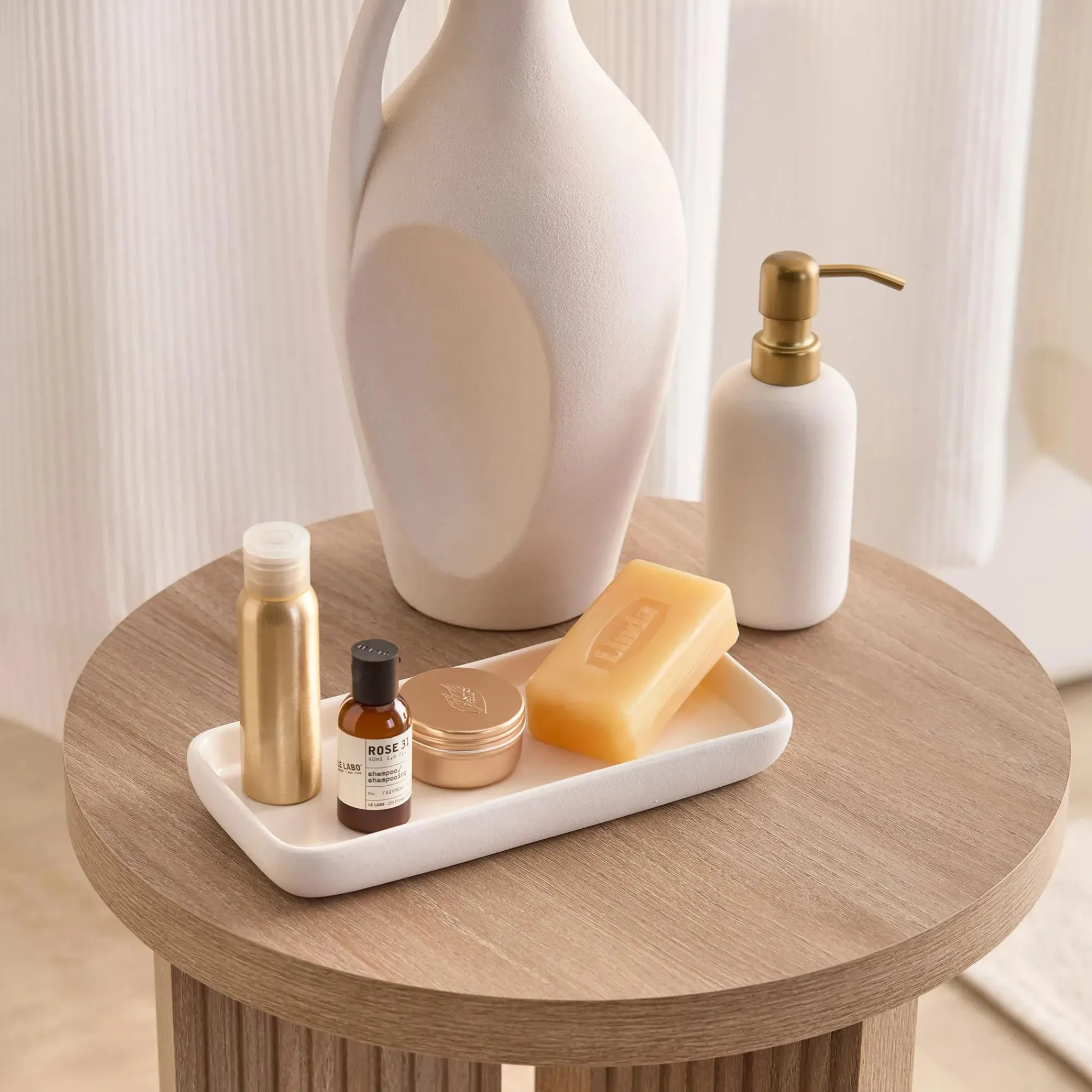 New Bouclair Ceramic Soap Dispenser