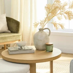 Hot Bouclair Ceramic Table Vase with Handle