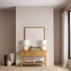 Hot Bouclair Ceramic Table Vase with Handle