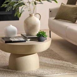 Hot Bouclair Ceramic Table Vase with Handle