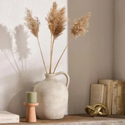 Hot Bouclair Ceramic Table Vase with Handle