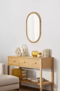 Online Bouclair Ceramic Tray with Rope on Handles