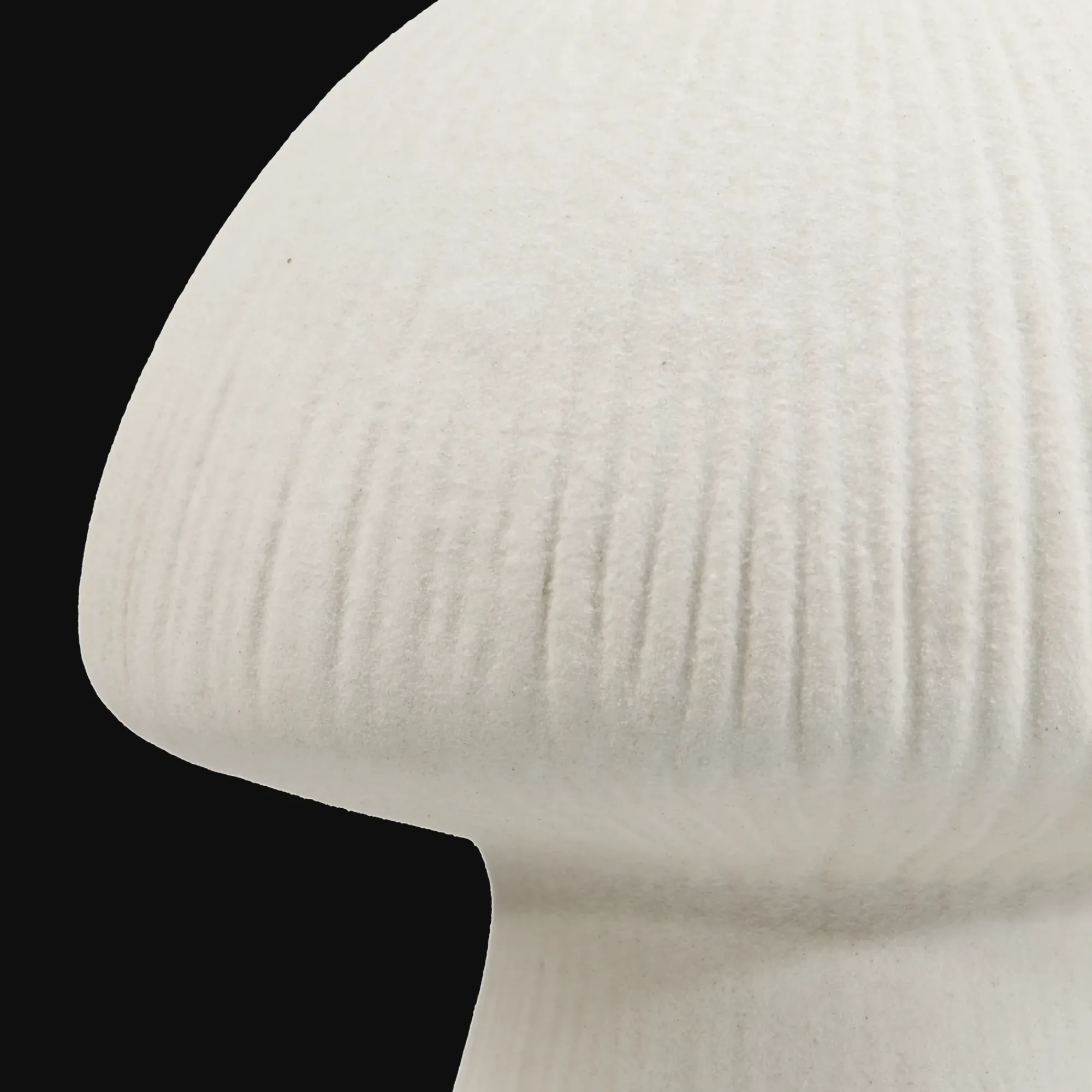 Bouclair Ceramic White Mushroom