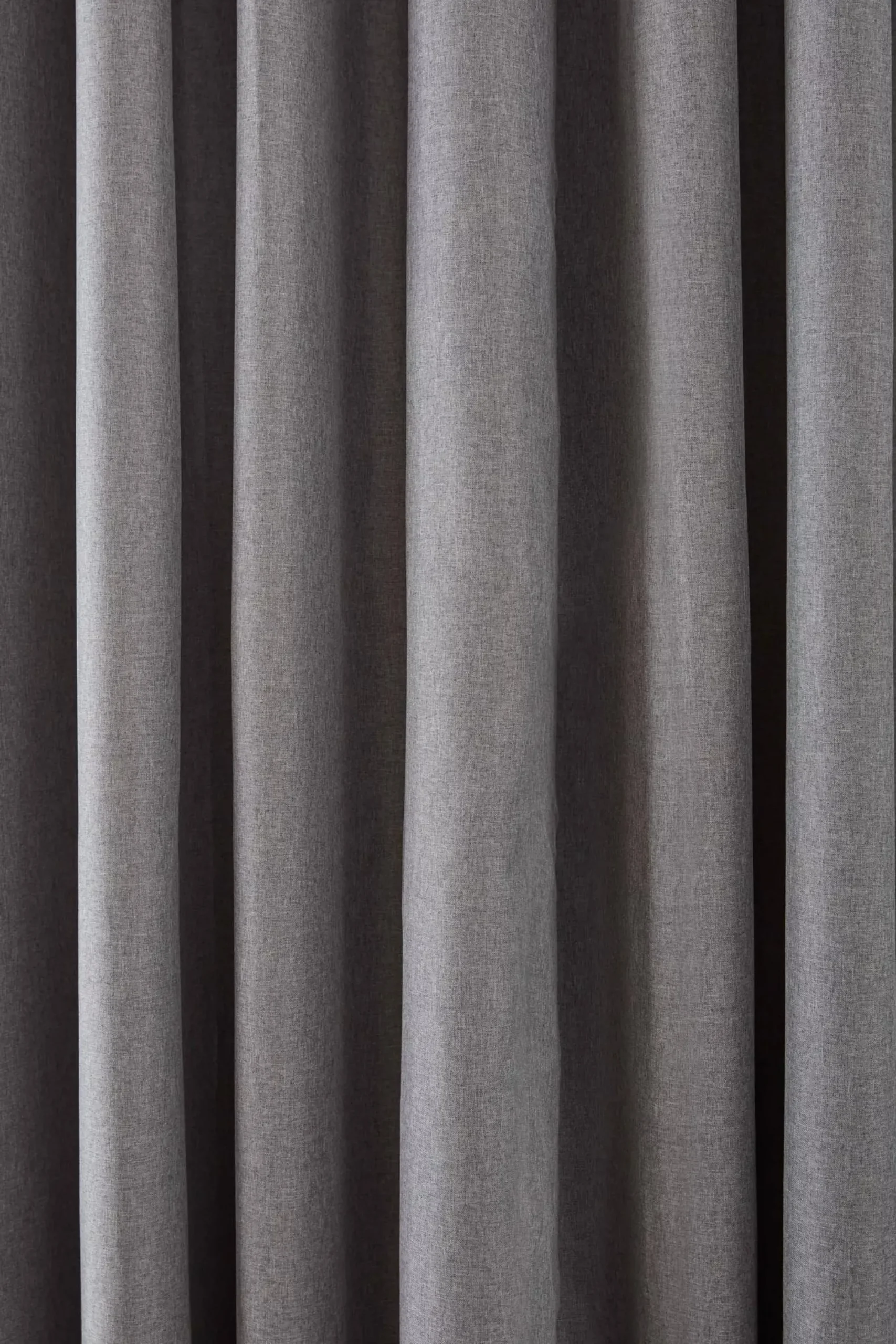 Outlet Bouclair Charcoal Chambray Blackout Curtain