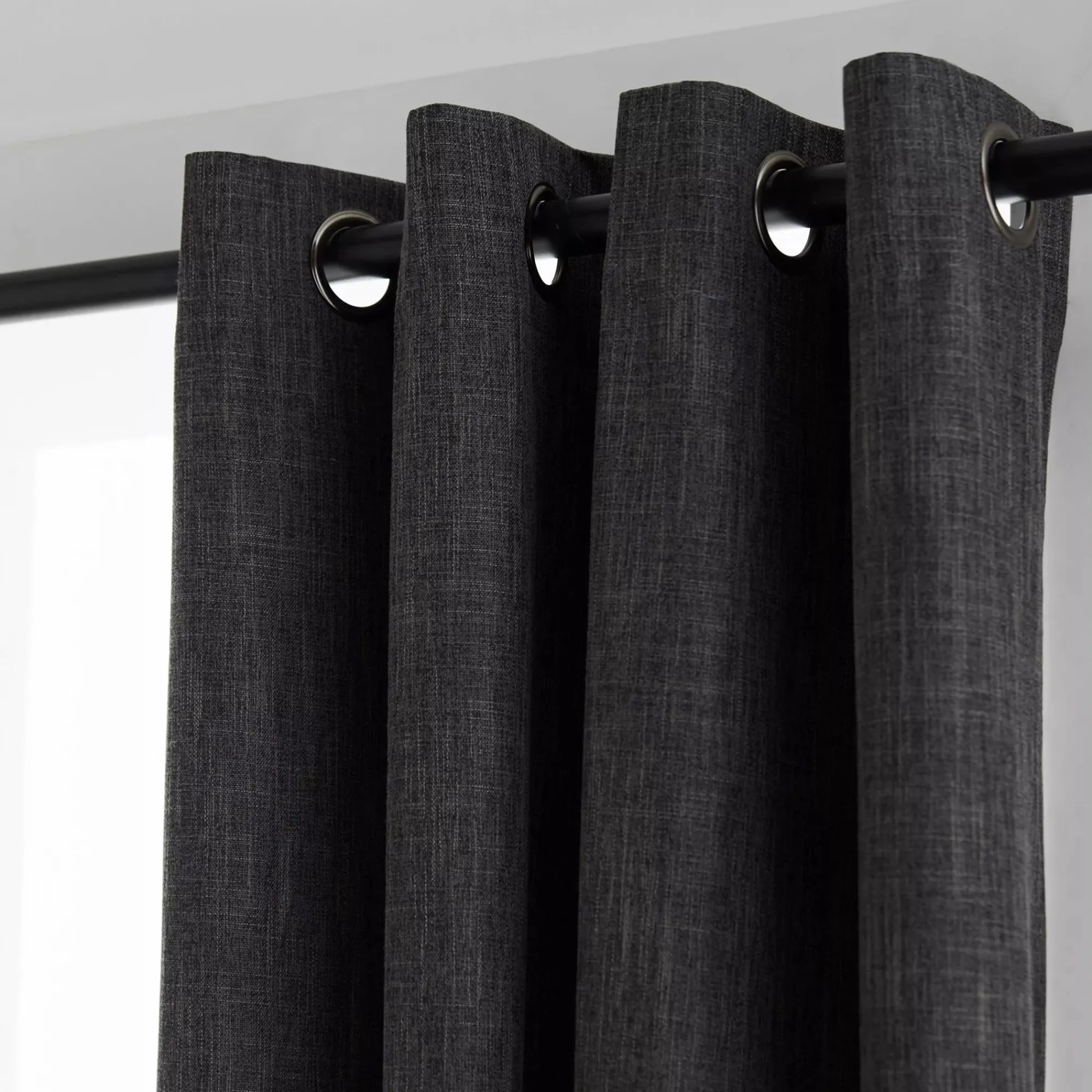 Outlet Bouclair Charcoal Chita Blackout Curtain